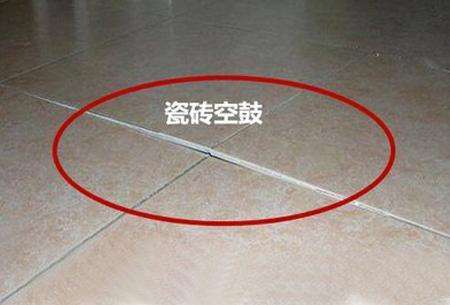 地面砖空鼓会不会断裂(地面砖空鼓了一块有影响吗)
